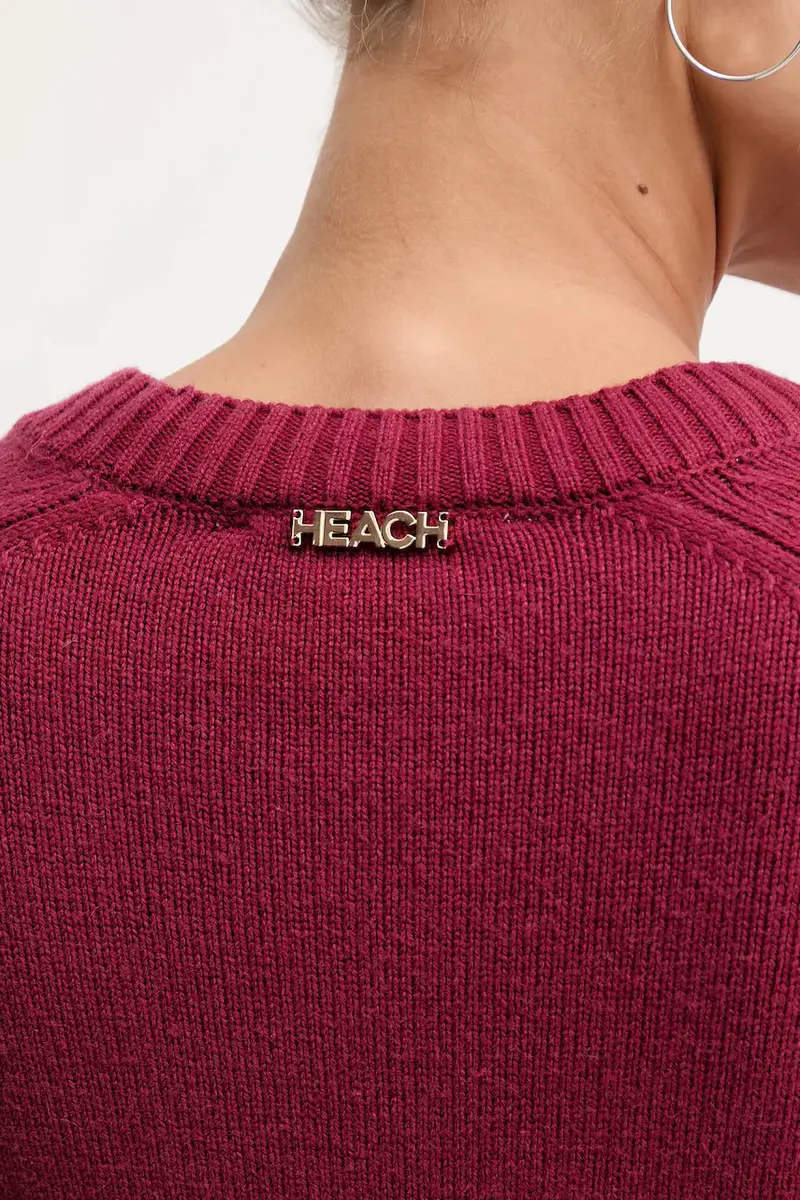 Silvian Heach Cardigan Donna Rosso 3427702 miniatura 5