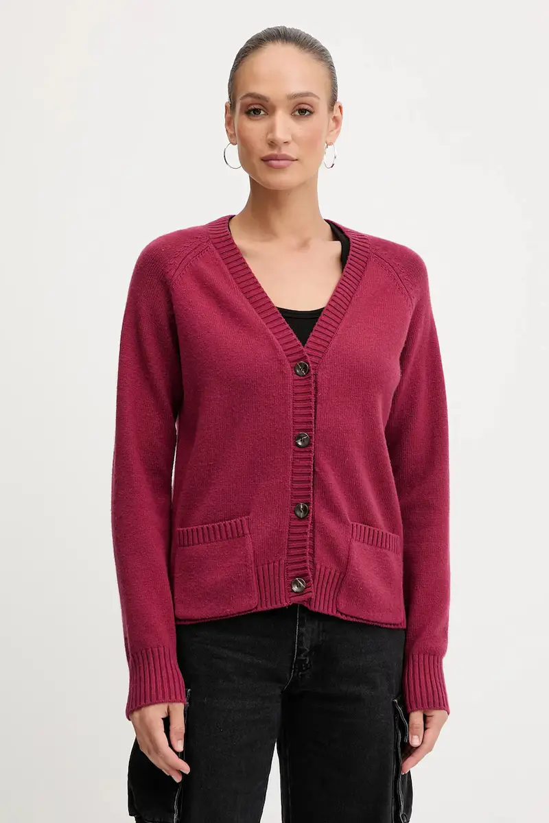 Silvian Heach Cardigan Donna Rosso 3427702