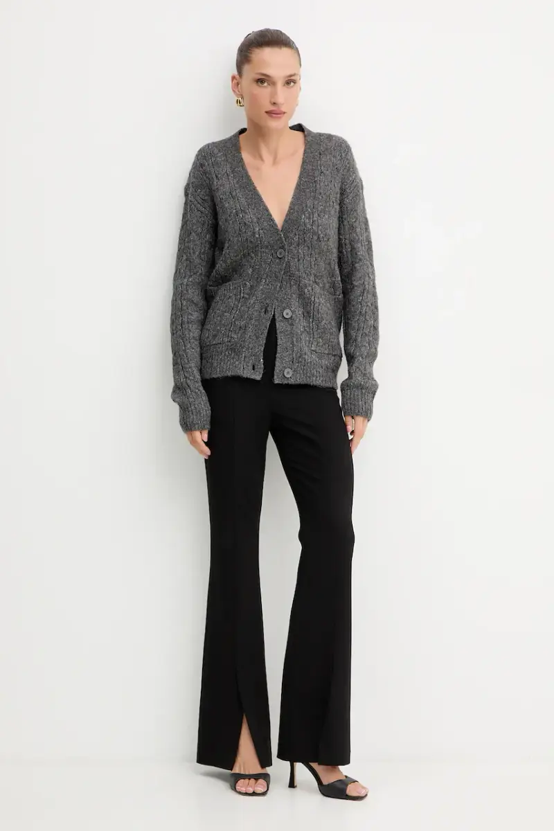 Silvian Heach Cardigan Donna Grigio 3611596 miniatura 2