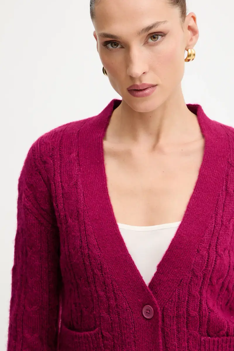 Silvian Heach Cardigan Donna Rosa 3663560 miniatura 4