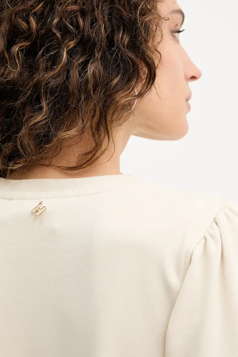 felpa MARAUL donna colore beige con applicazione GPA25017FE miniatura 5