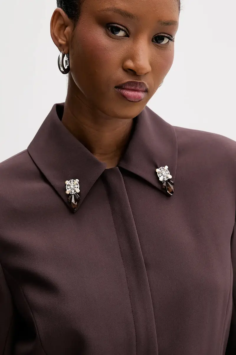 giacca EDUCAS colore marrone GPA25035GC miniatura 4