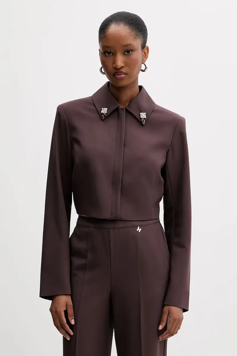 giacca EDUCAS colore marrone GPA25035GC