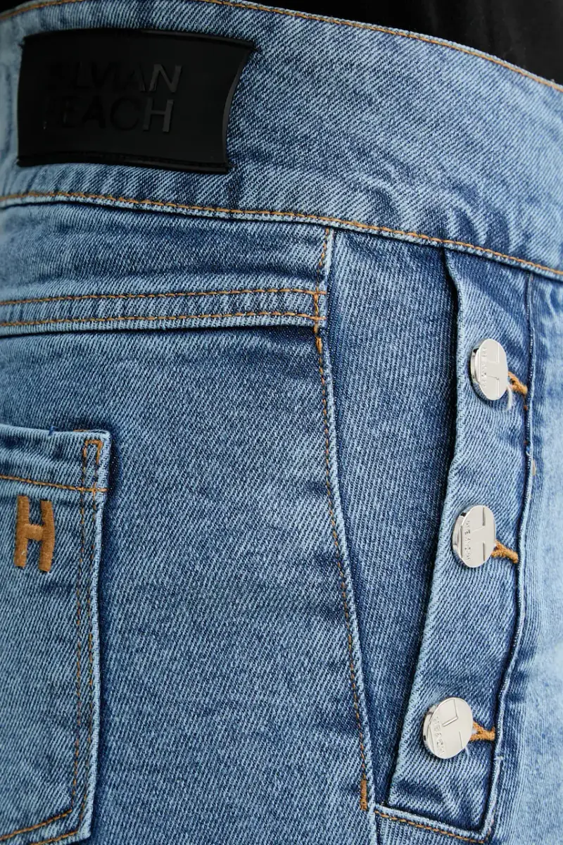 Silvian Heach Jeans Donna Blu 3423730 miniatura 4