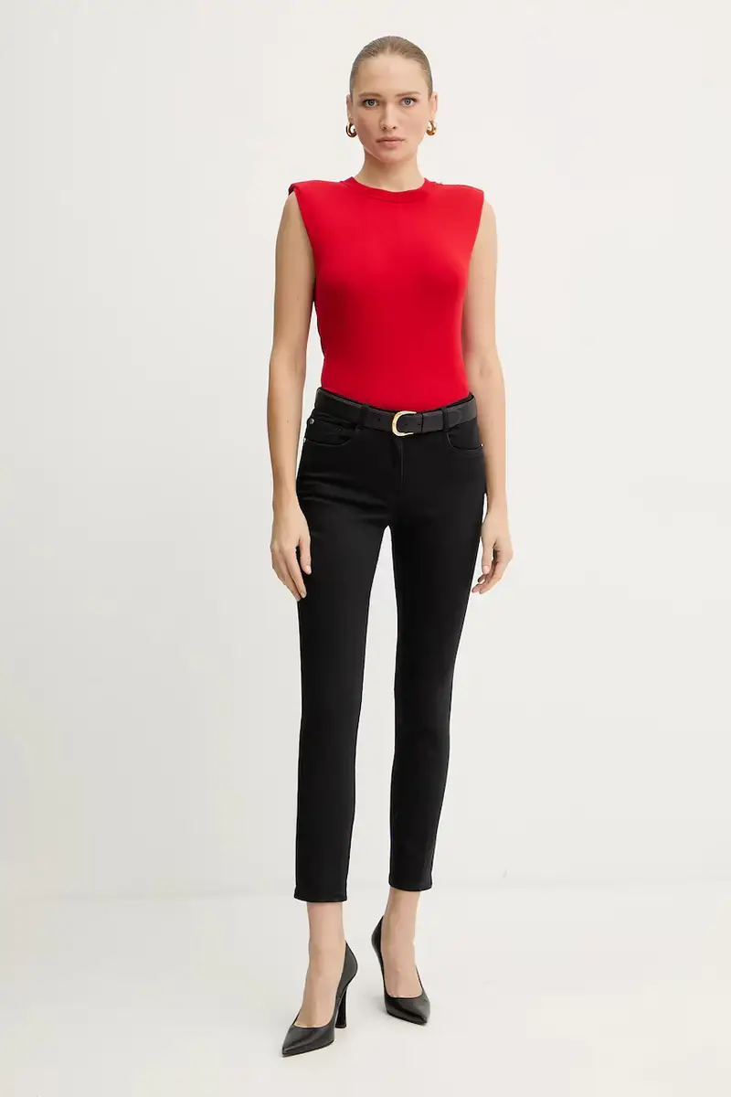 Silvian Heach Jeans Donna Nero 3427068 miniatura 2