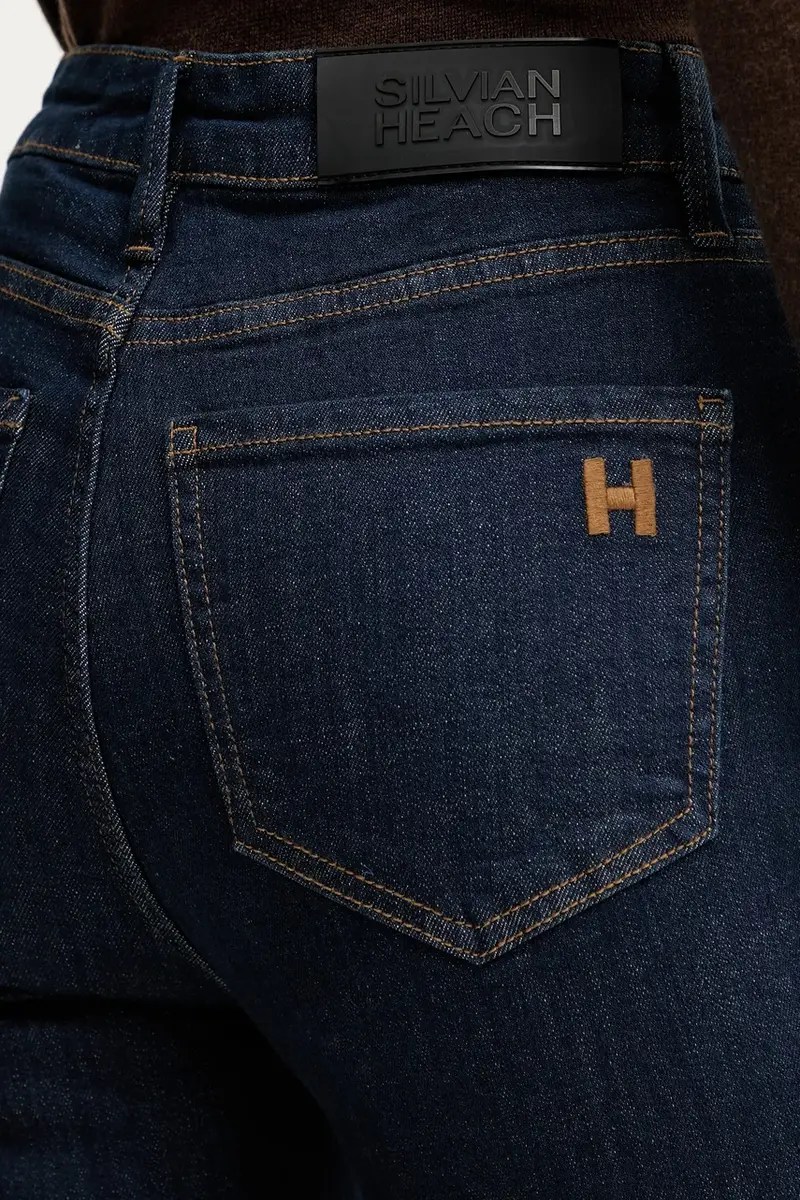 Silvian Heach Pantaloni blu navy miniatura 4