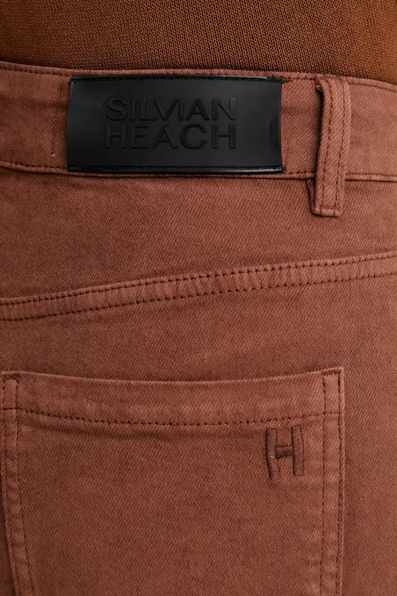 Silvian Heach Jeans Donna Marrone 3619494 miniatura 4