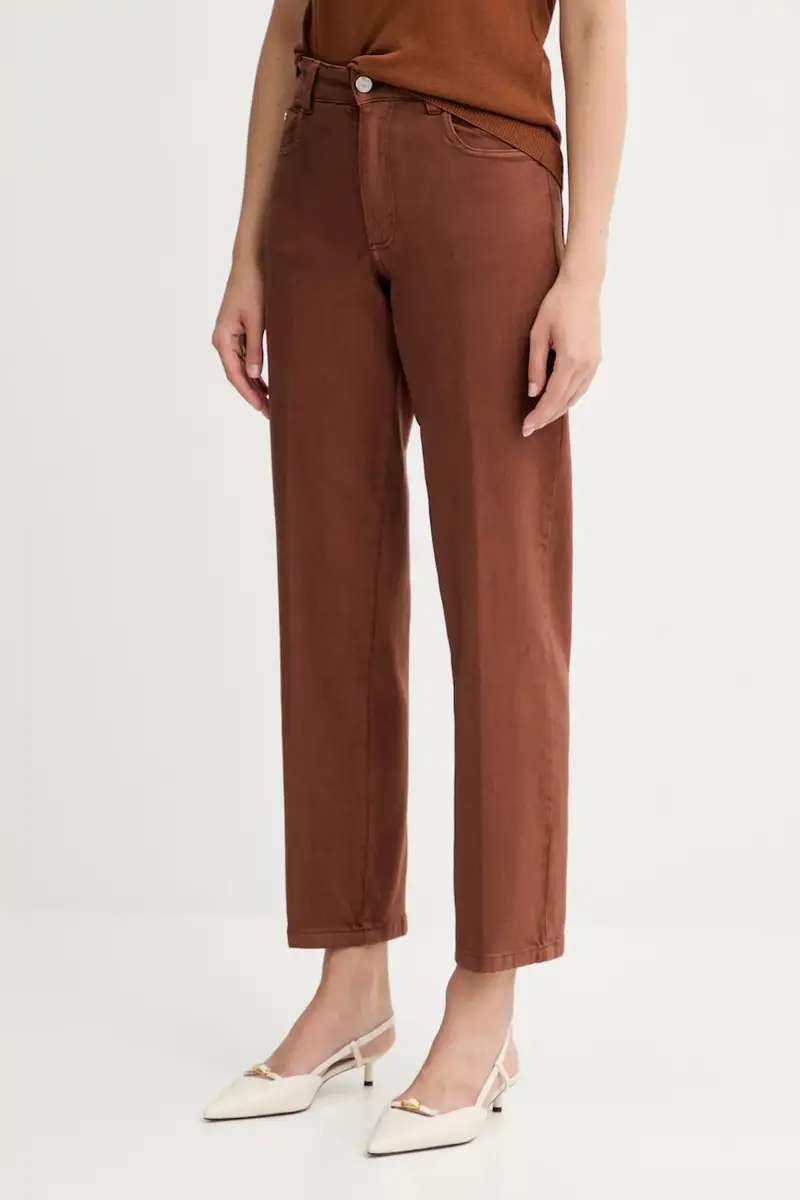 Silvian Heach Jeans Donna Marrone 3619494