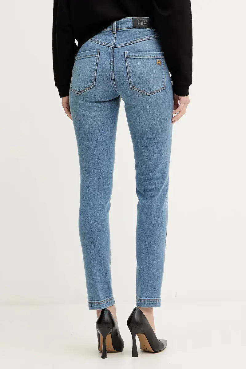 Silvian Heach Jeans Donna Blu 3667000 miniatura 3