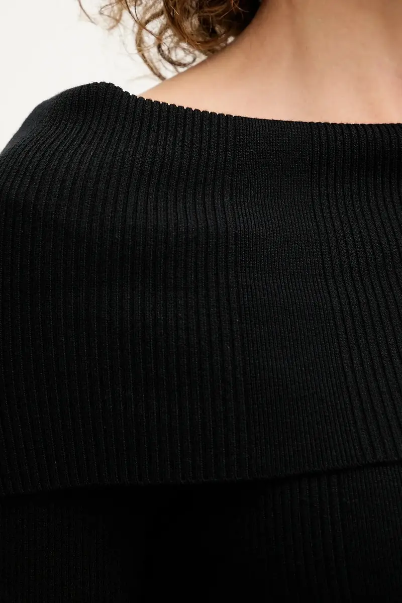 maglione FRIDRIK donna colore nero GPA25249MA miniatura 4