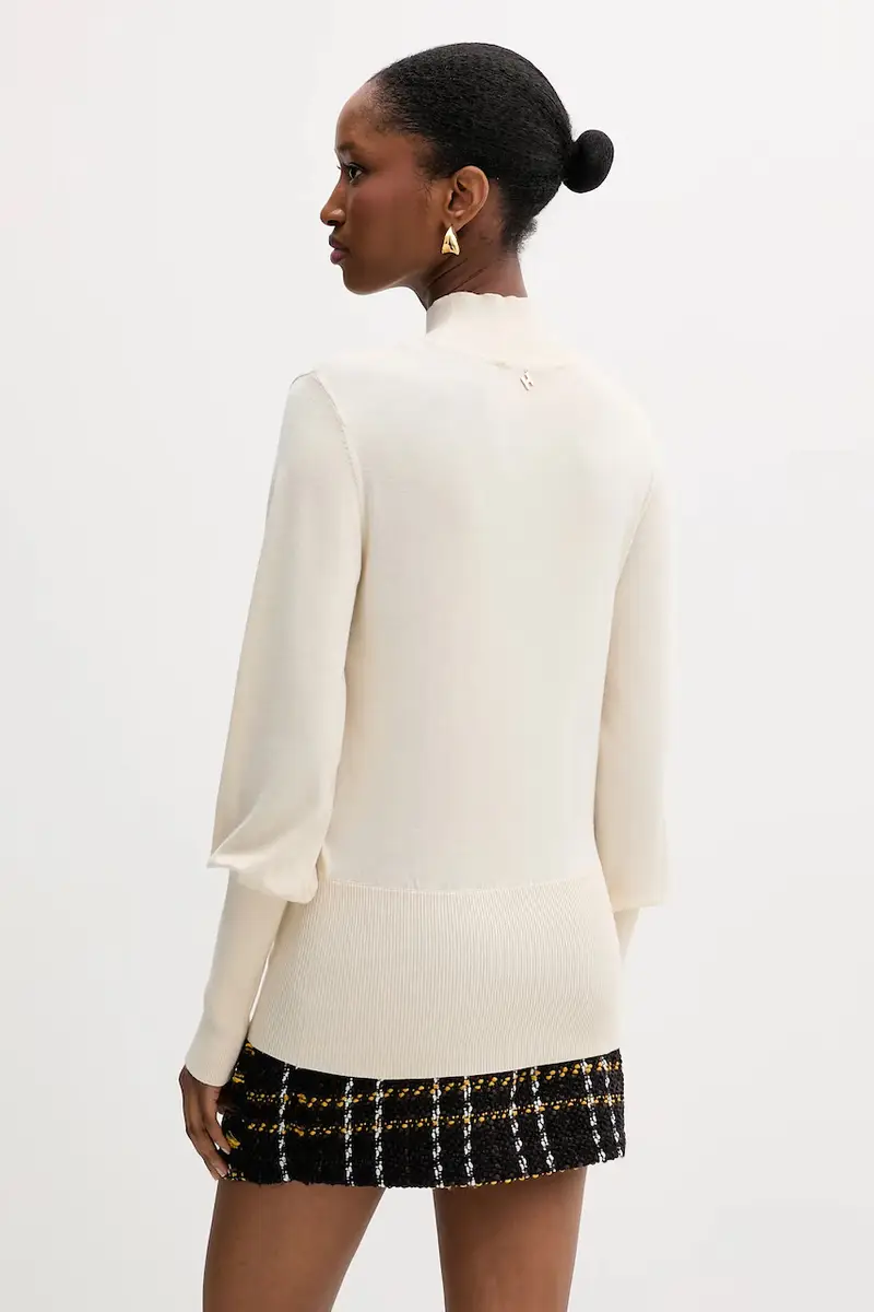 maglione HALKA donna colore beige GPA25041LU miniatura 3