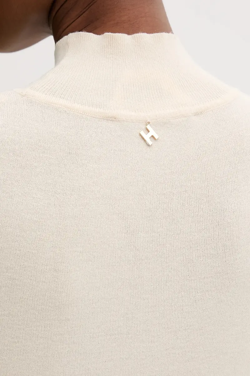 maglione HALKA donna colore beige GPA25041LU miniatura 5