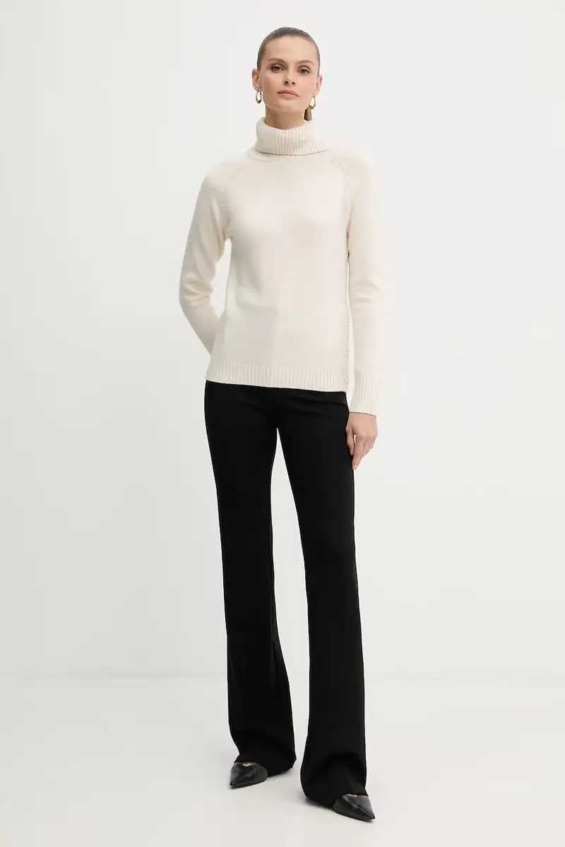 maglione in misto lana DIOUF donna colore beige GPA25232LU miniatura 2