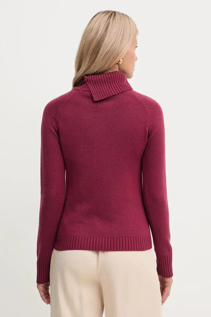 maglione in misto lana DIOUF donna colore granata GPA25232LU miniatura 3