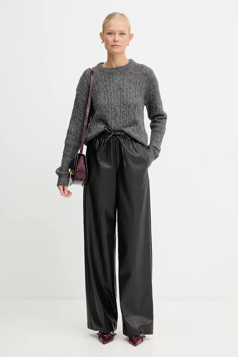 maglione in misto lana MARKOVKA donna colore grigio GPA25146MA miniatura 2