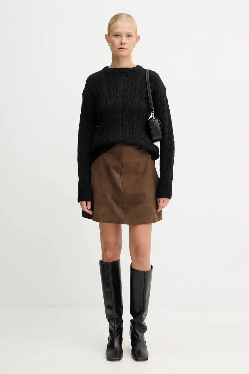 maglione in misto lana MARKOVKA donna colore nero GPA25146MA miniatura 2