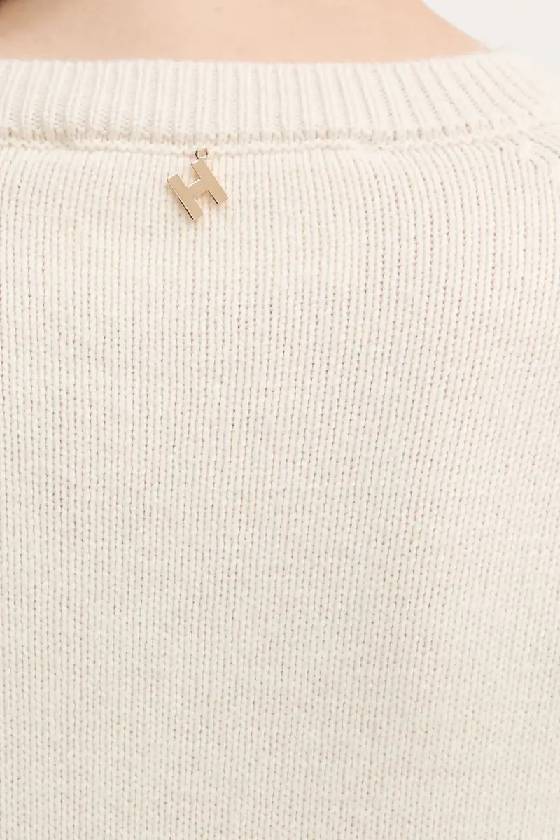 maglione in misto lana PICOULANE donna colore beige GPA25233MA miniatura 5