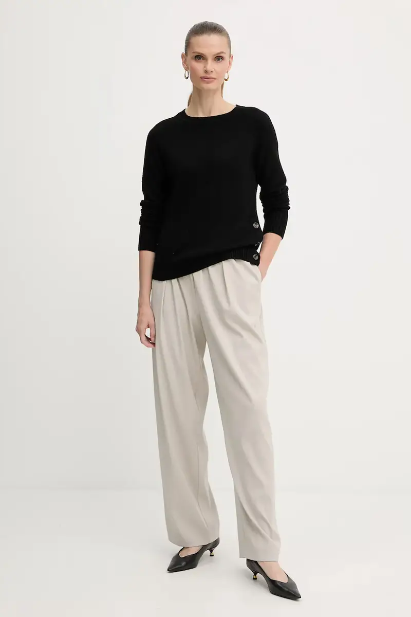 maglione in misto lana PICOULANE donna colore nero GPA25233MA miniatura 3