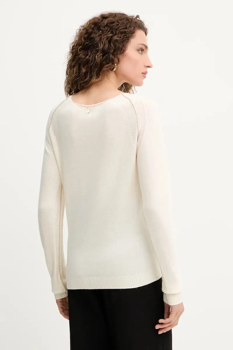 maglione KARIM donna colore beige GPA25241MA miniatura 3