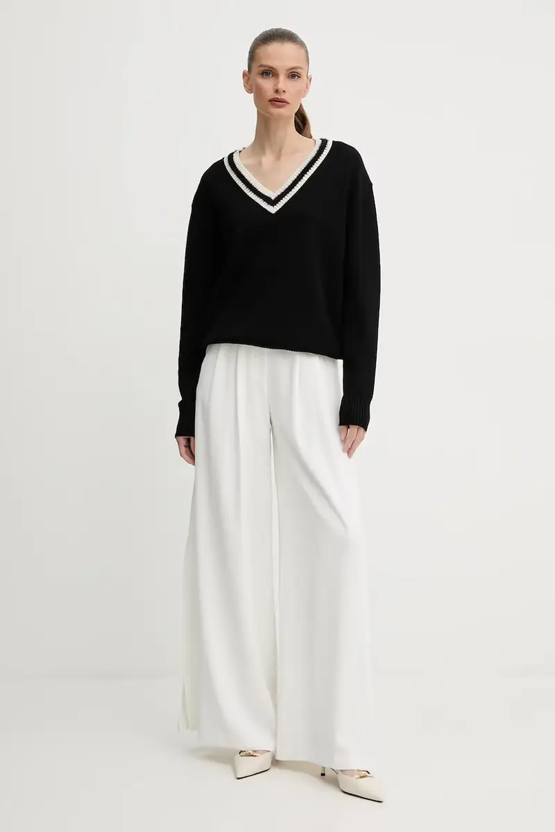 maglione OLIVIER donna colore nero GPA25287MA miniatura 2