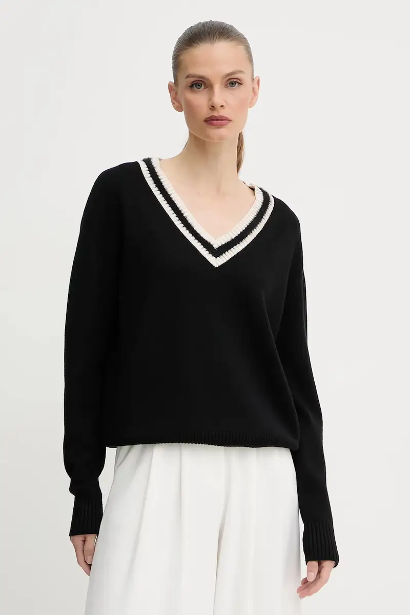 maglione OLIVIER donna colore nero GPA25287MA