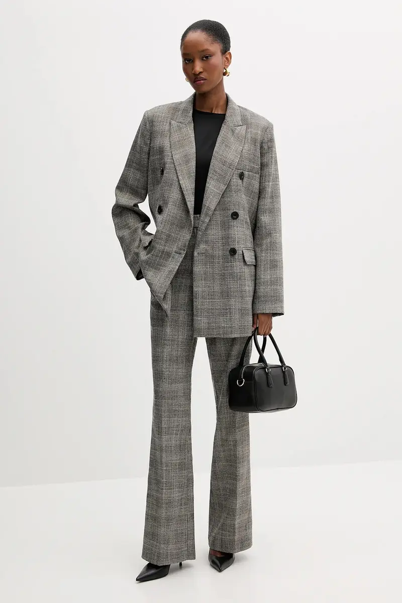 pantaloni CARILLO donna colore grigio GPA25350PA miniatura 2