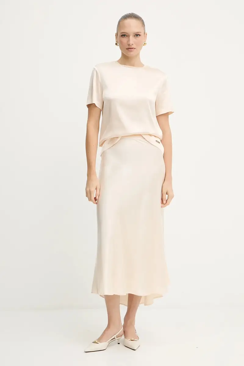 Silvian Heach T-shirt Donna Beige 3423460 miniatura 2