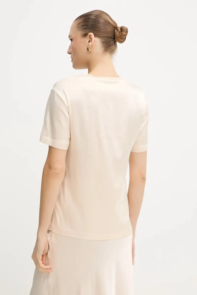 Silvian Heach T-shirt Donna Beige 3423460 miniatura 3