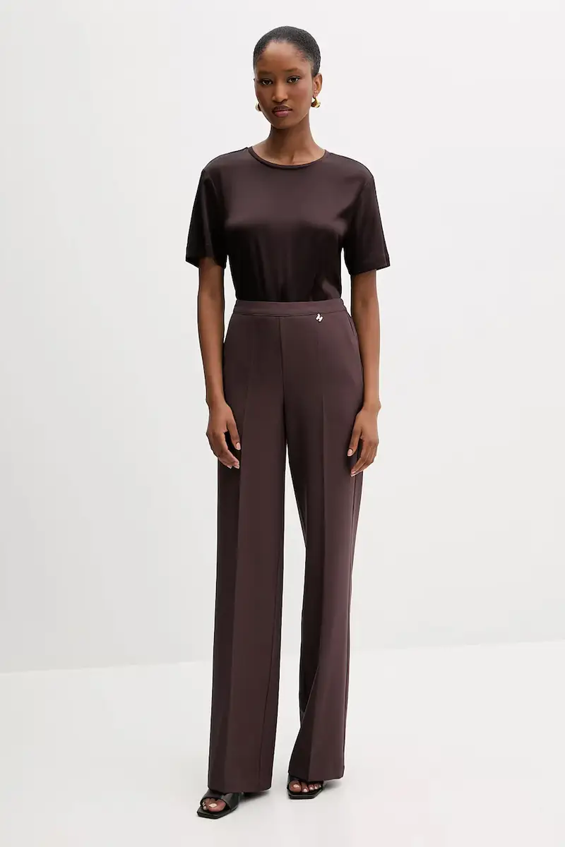 Silvian Heach T-shirt Donna Marrone 3619011 miniatura 2