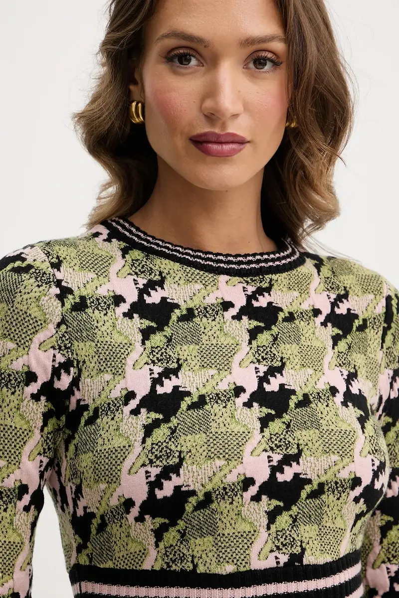 vestito AGVA colore verde GPA25272VE miniatura 4