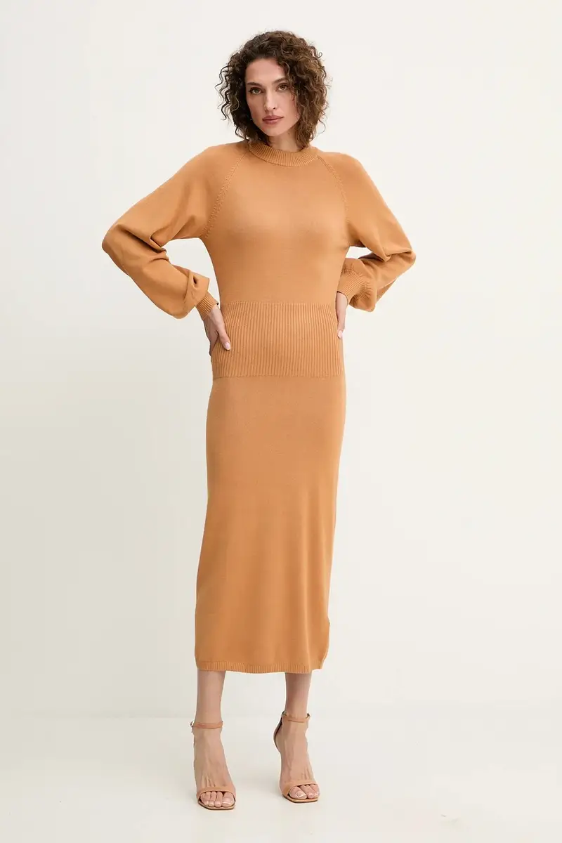 vestito AMARAT colore marrone GPA25257VE miniatura 2