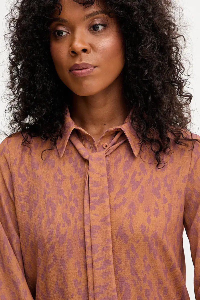 vestito BENYE colore marrone GPA25467VE miniatura 4