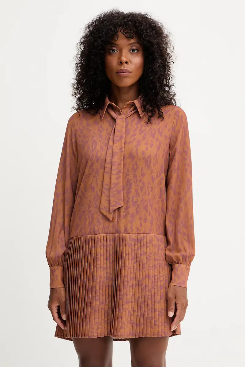 vestito BENYE colore marrone GPA25467VE