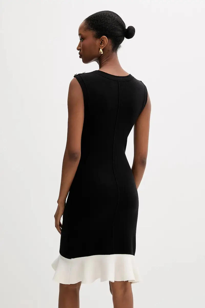 vestito ESPINOSA colore nero GPA25136VE miniatura 3