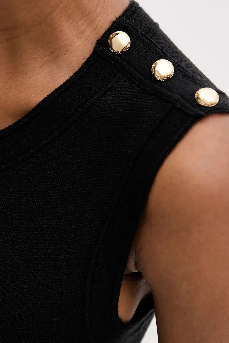 vestito ESPINOSA colore nero GPA25136VE miniatura 5