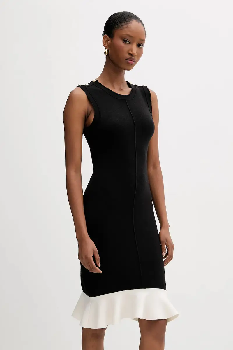 vestito ESPINOSA colore nero GPA25136VE