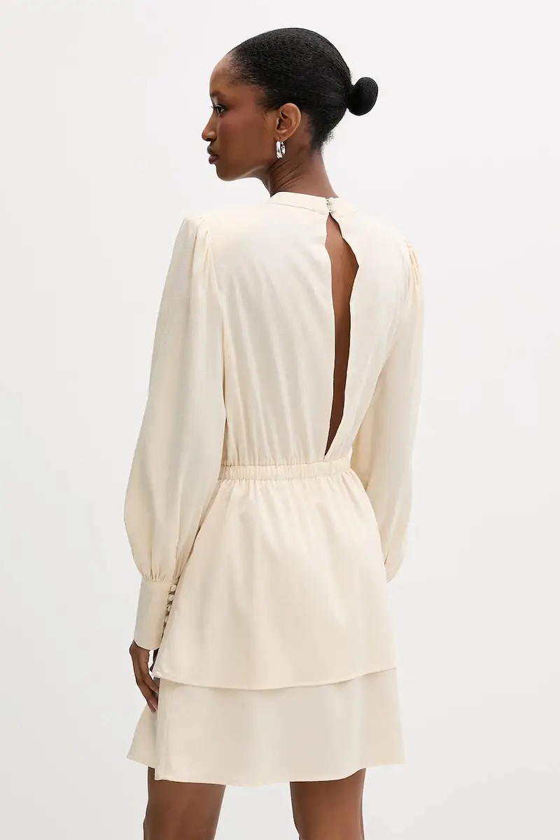 vestito FAYIUM colore beige GPA25322VE miniatura 3