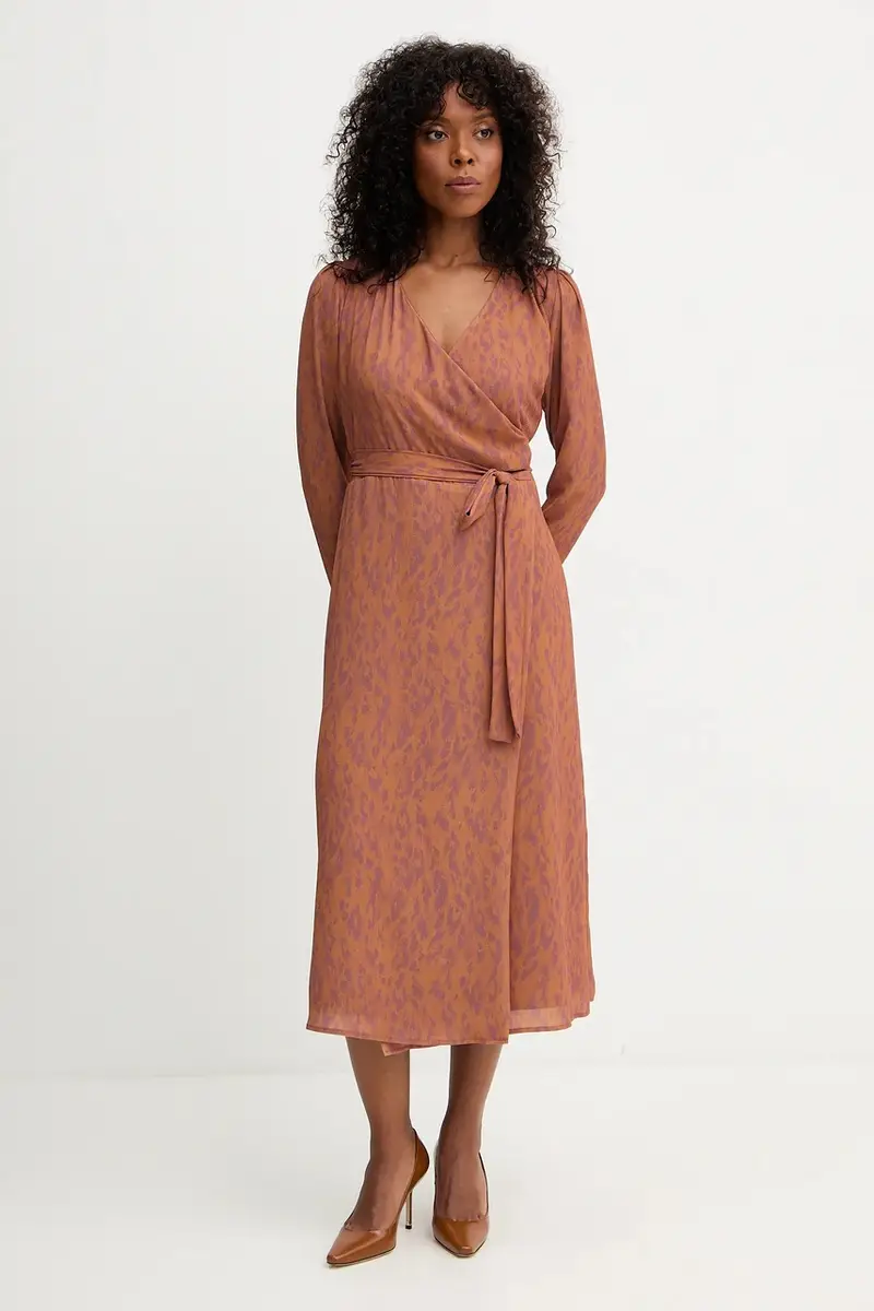 vestito HARGA colore marrone GPA25415VE miniatura 2