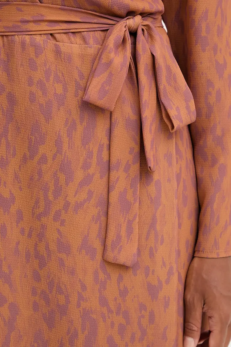 vestito HARGA colore marrone GPA25415VE miniatura 5