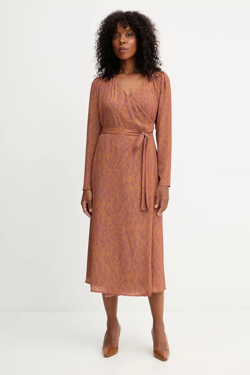 vestito HARGA colore marrone GPA25415VE