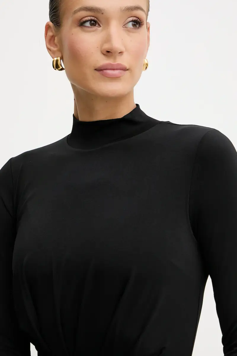 vestito KIRUNDO colore nero GPA25357VE miniatura 4