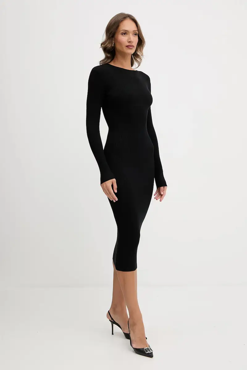 vestito SZABO colore nero GPA25057VE miniatura 2