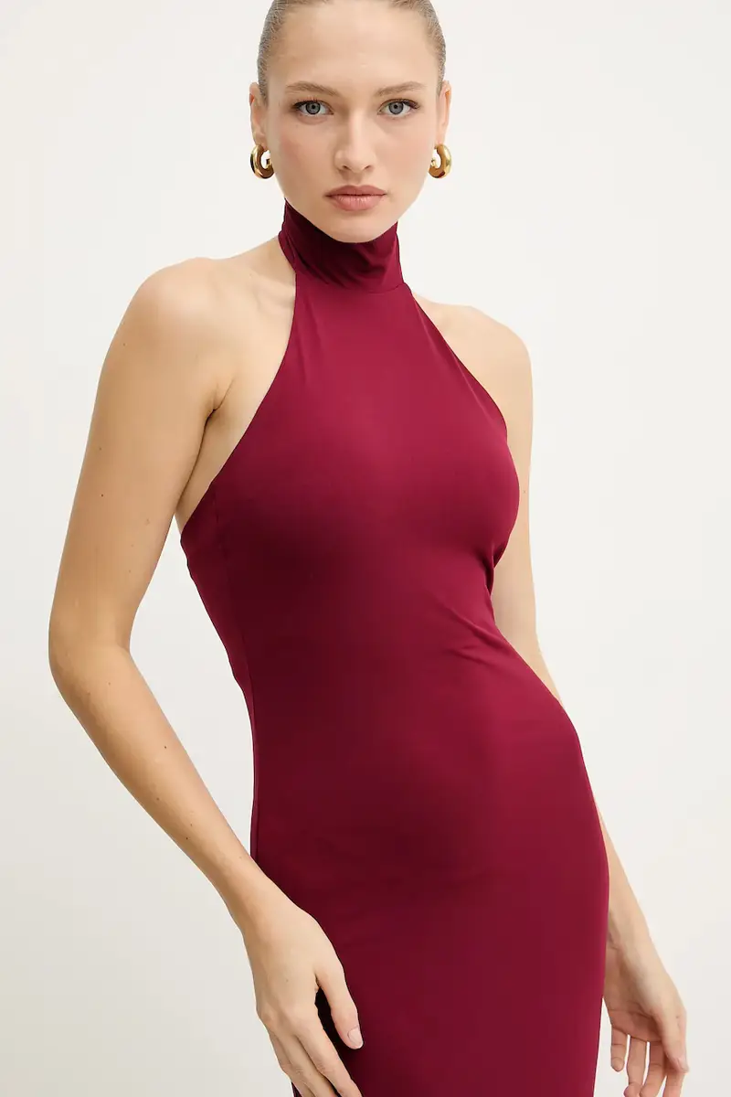 vestito TIKIM colore granata GPA25358VE miniatura 4