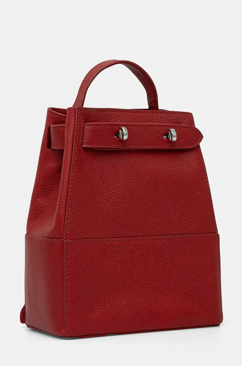 zaino in pelle CARACCIOLO donna colore rosso RCP25013ZA miniatura 2