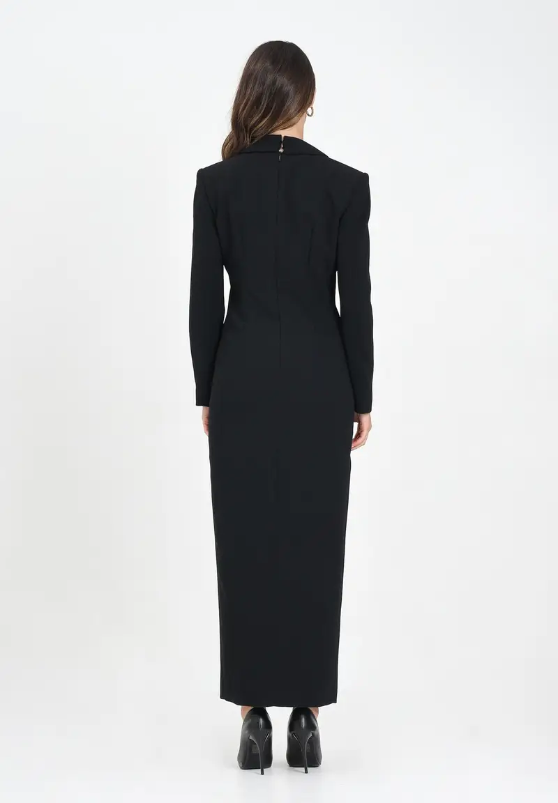 SIMONA CORSELLINI Blazer Donna Nero 1144441 miniatura 3