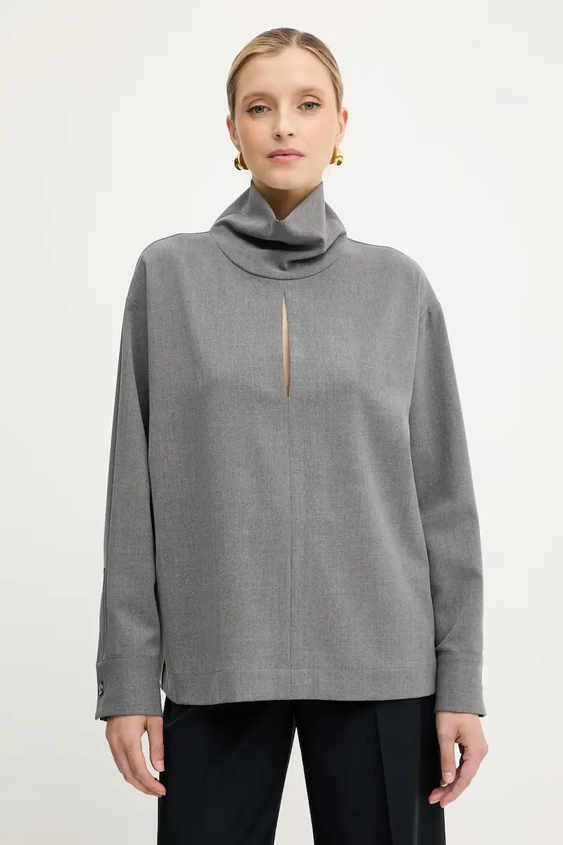 camicetta donna colore grigio A25CPBL001S1