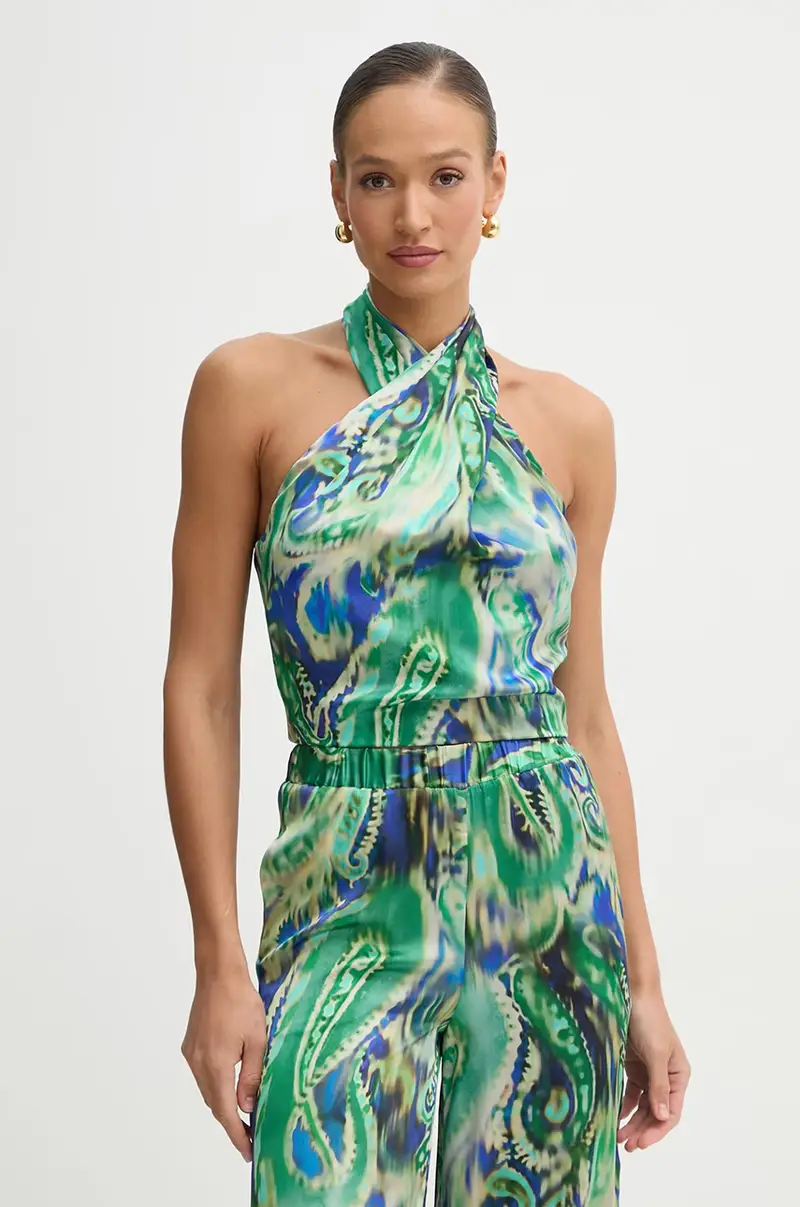 camicetta donna colore verde P25CPTO014