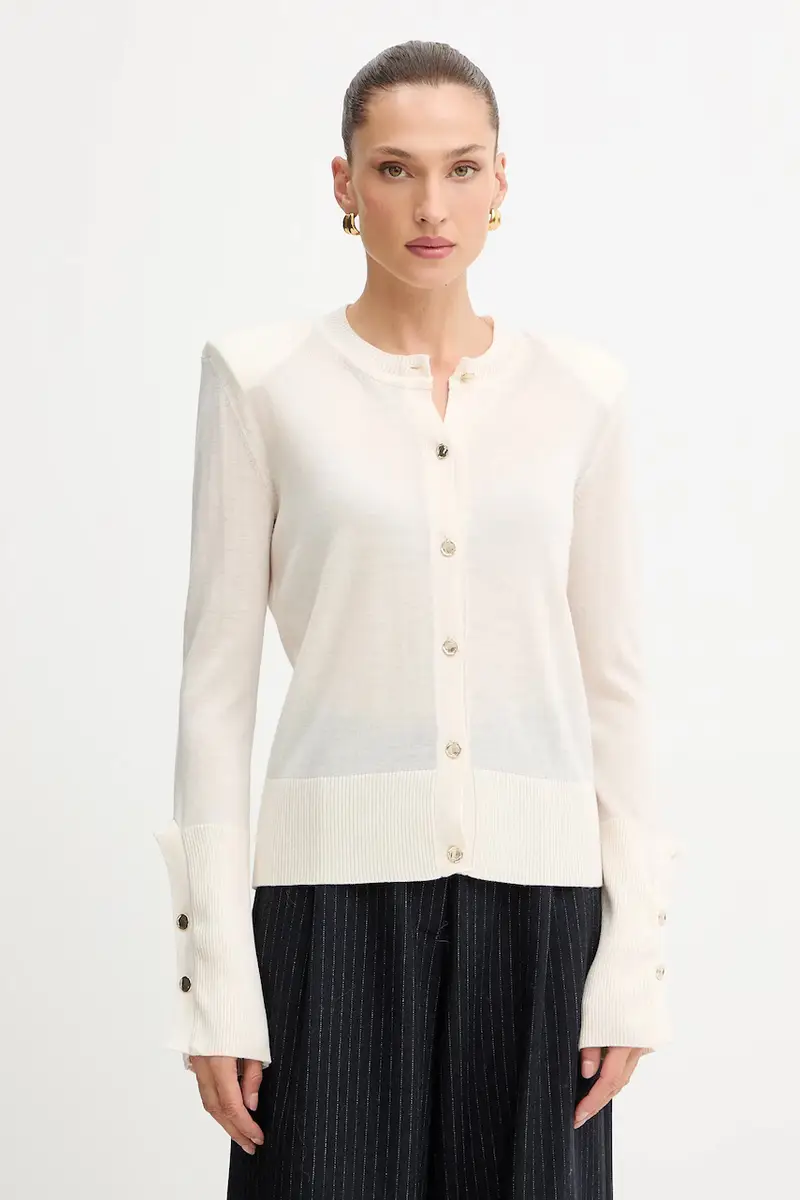 SIMONA CORSELLINI Cardigan Donna Beige 3765268