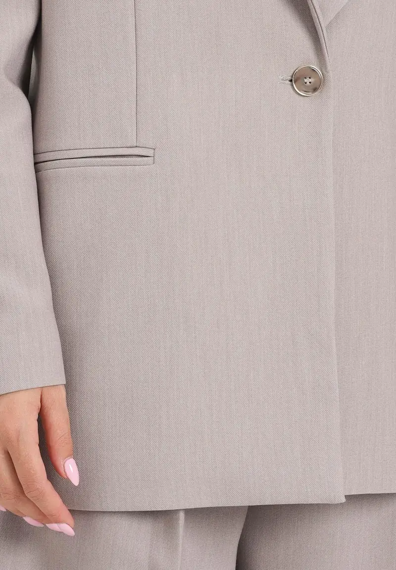 SIMONA CORSELLINI Giacca beige da donna miniatura 2