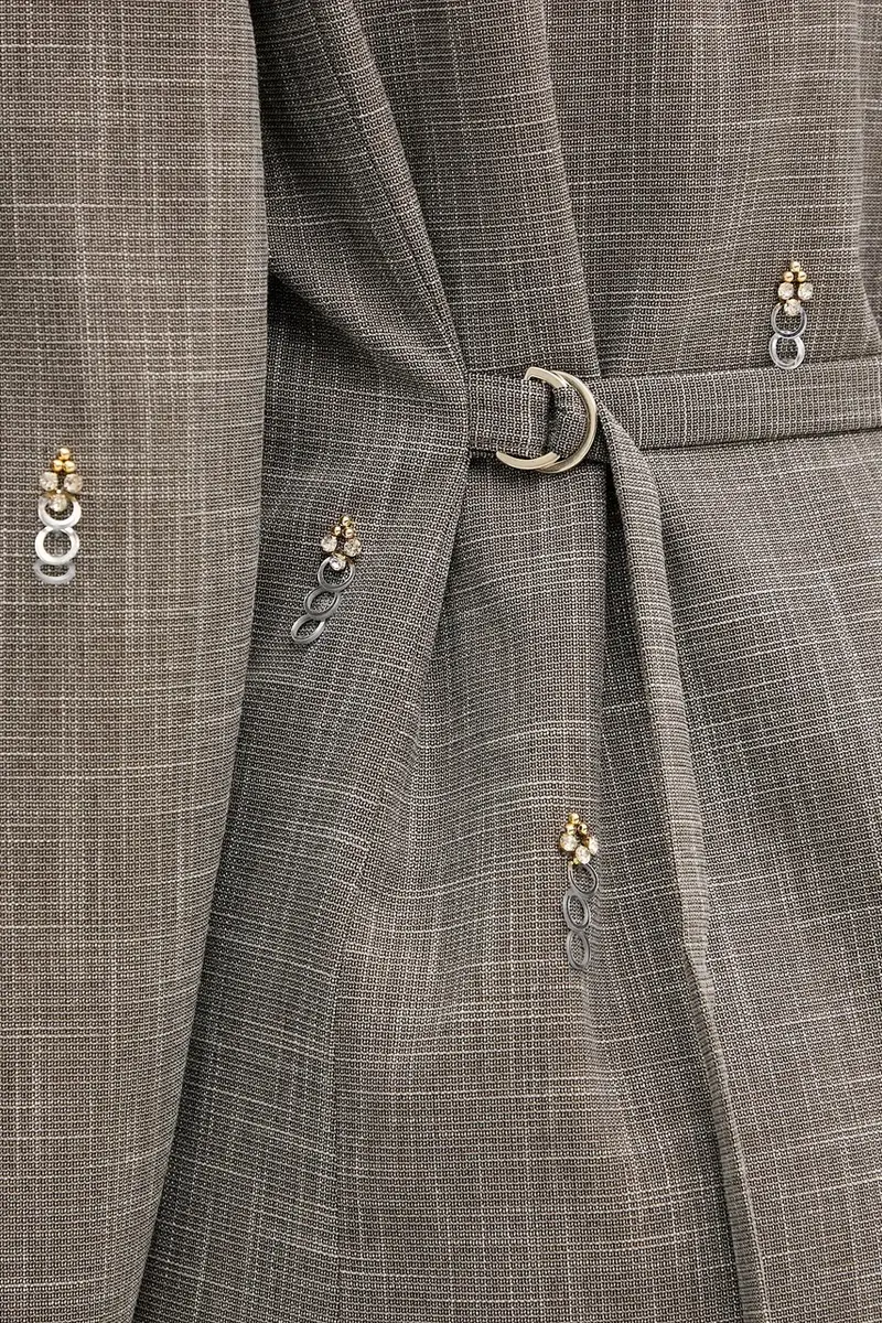 giacca colore marrone A25CPGI00301 miniatura 5